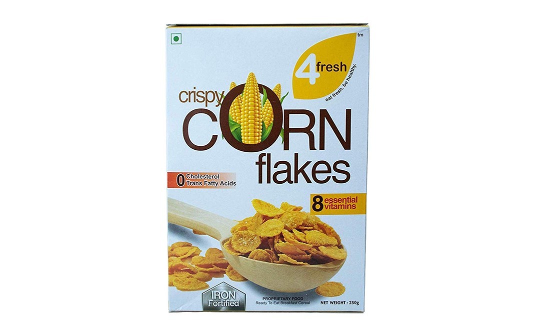 4fresh Crispy Corn Flakes    Pack  250 grams